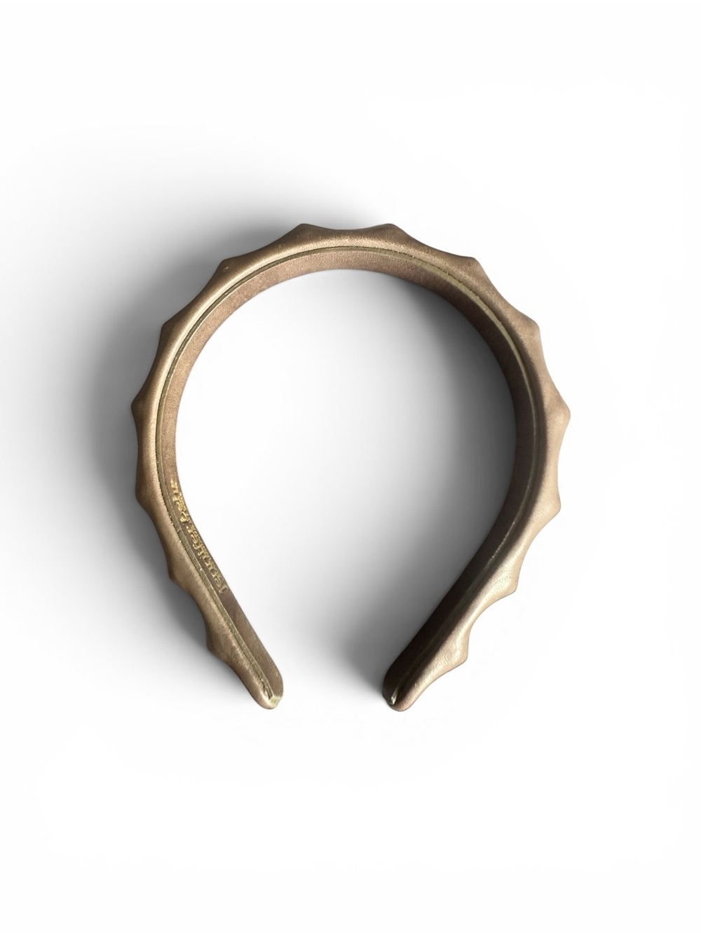 Jennifer Behr Ridged Headband - Grayish/Brown Tone